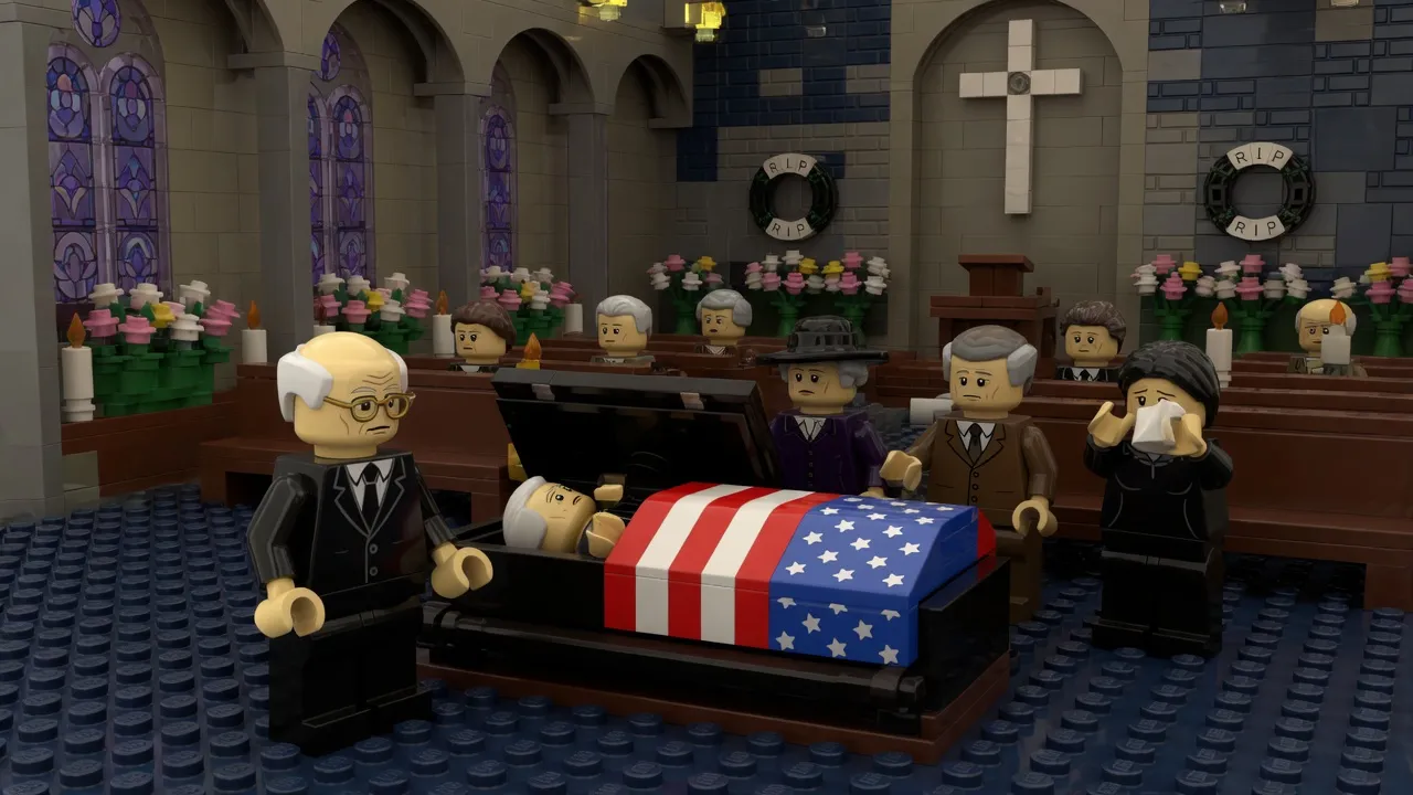Lindsey Graham's eulogy for Trump criticized as overly personal and inappropriate.