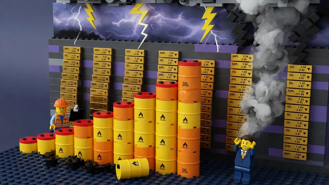 Energy costs surge while stock markets decline amid geopolitical tensions in the Middle East