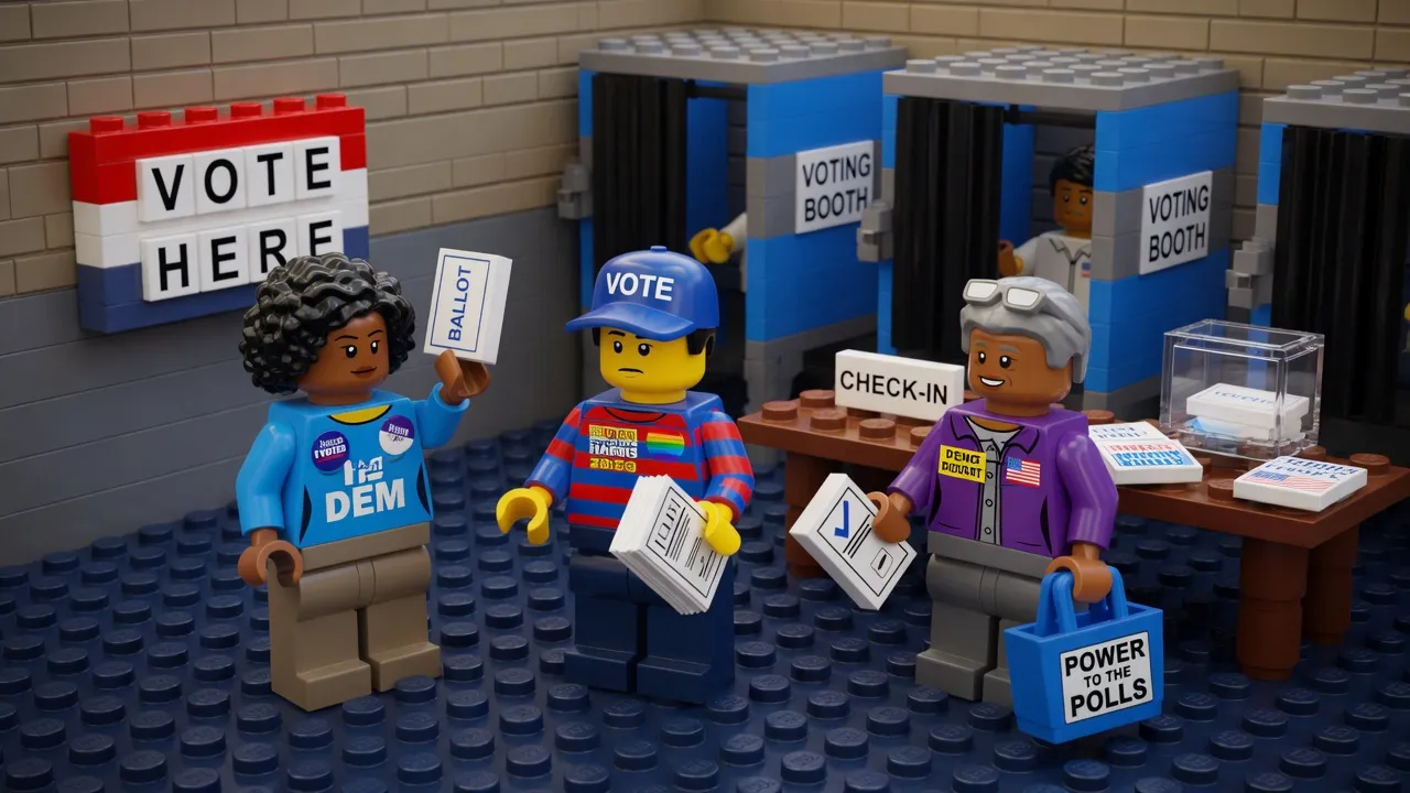 Michigan Democrats vote in Senate primary between Haley Stevens and Abdul El-Sayed.