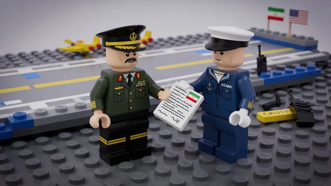 Iran war commander visits USS Abraham Lincoln