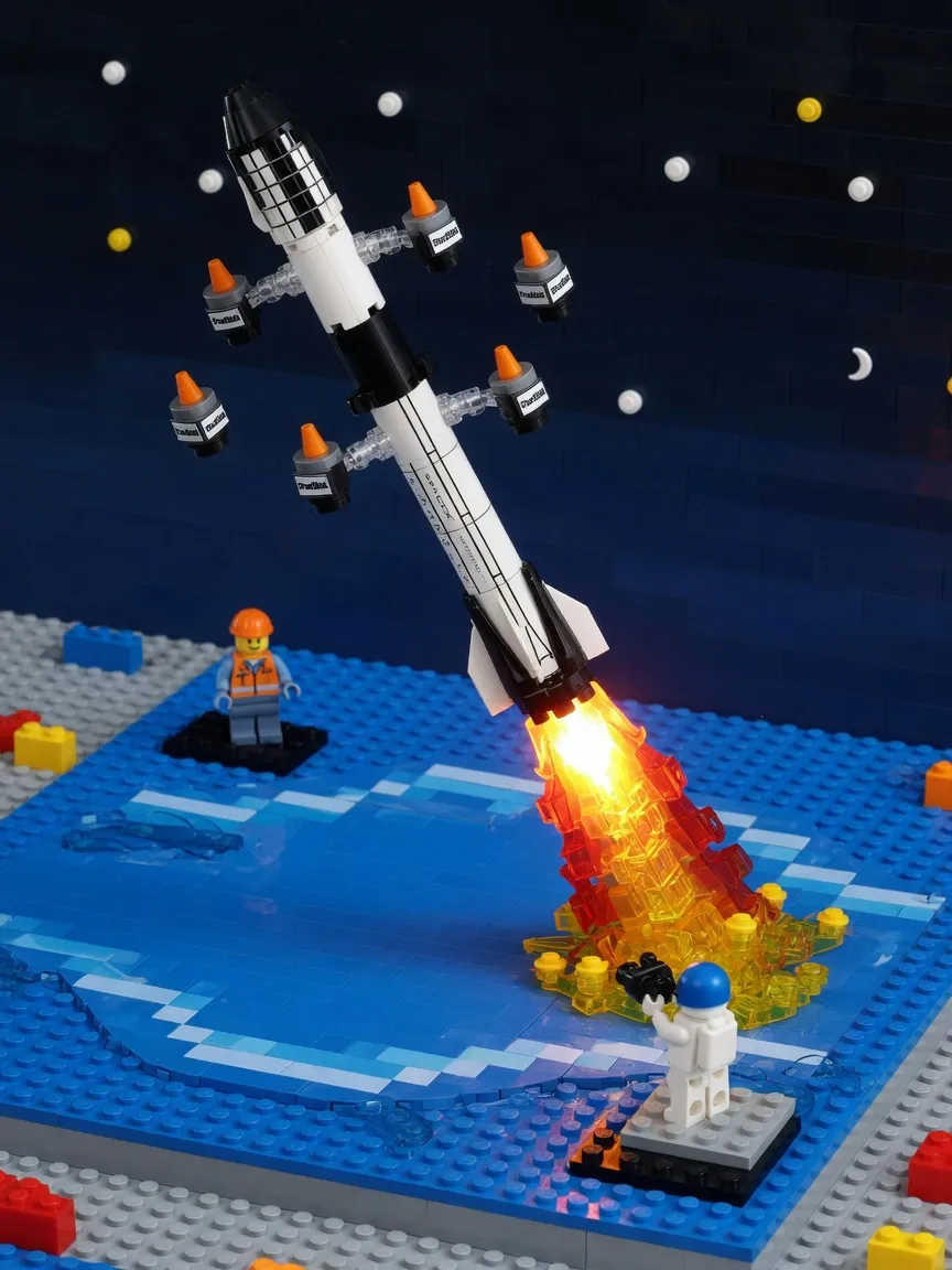 SpaceX Falcon 9 delivers Starlink satellites to orbit and recovers booster at sea