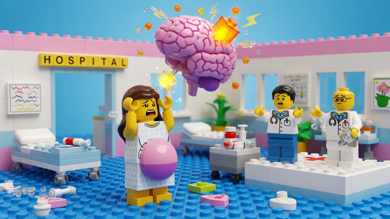 Doctors mistook a pregnant woman's severe headaches and nausea for normal pregnancy — she had a brain tumor