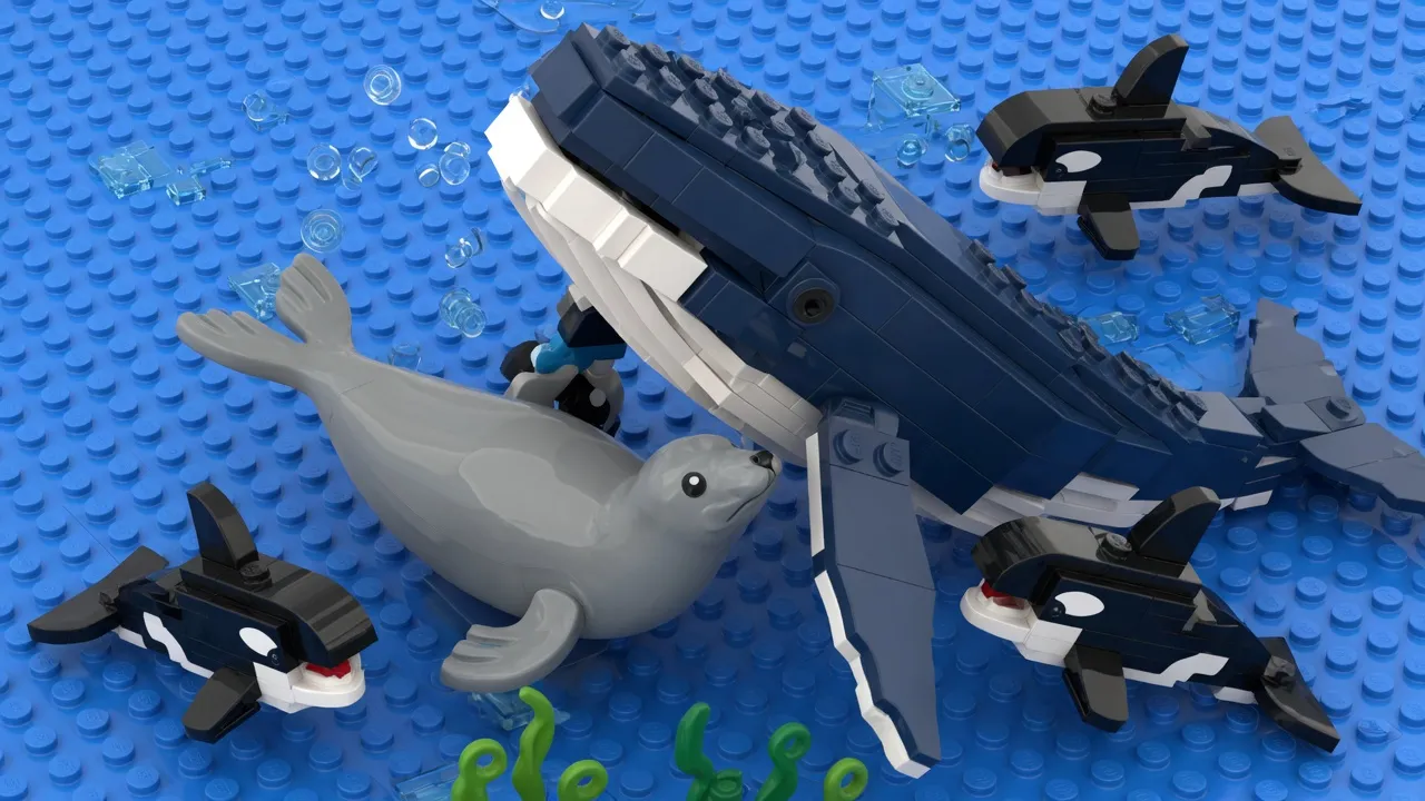 Humpback whales rescue stranded species from killer attacks