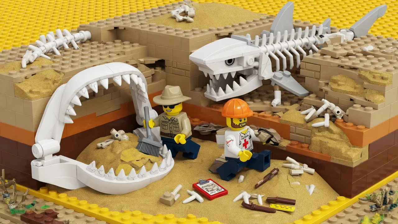 Paleontologists discover thousands of prehistoric shark fossils in Egyptian desert