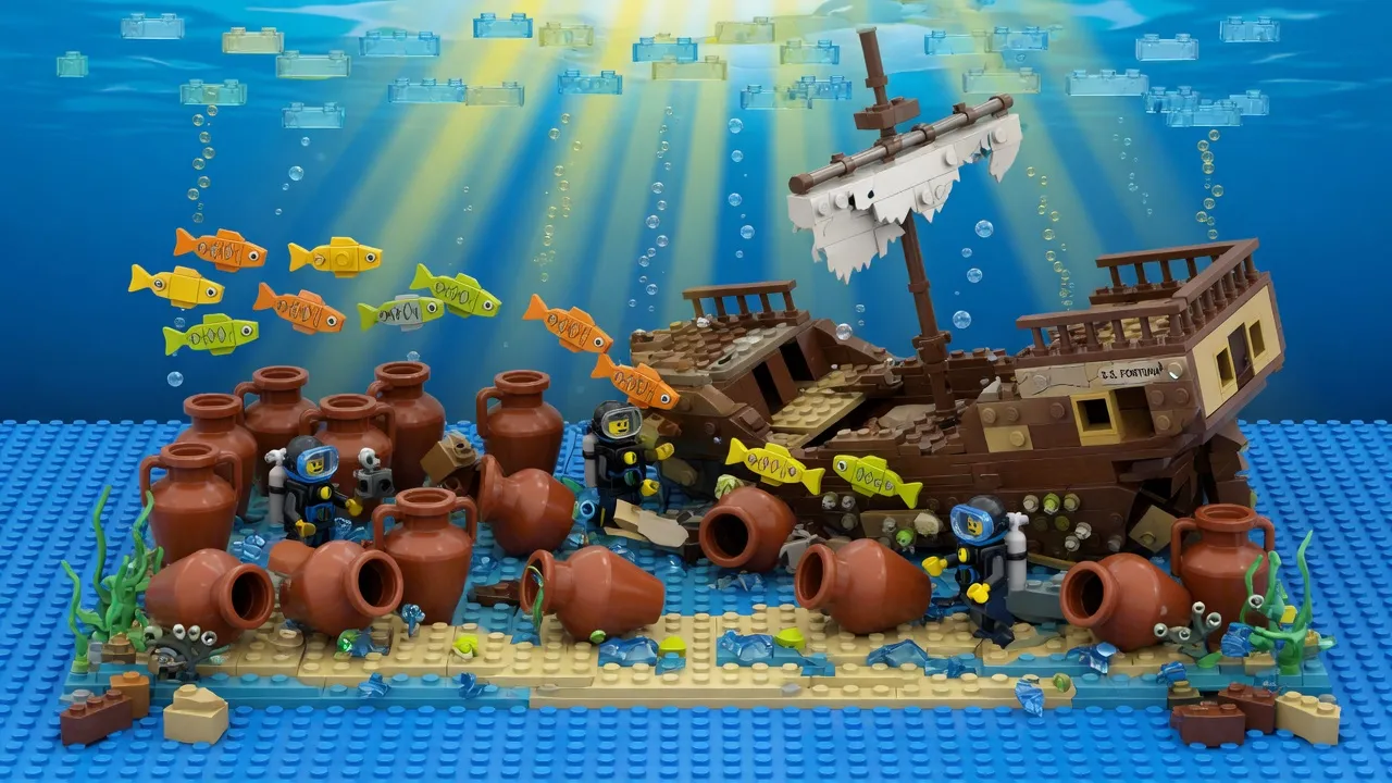 Archaeologists uncover ancient merchant vessel off Sicily laden with hundreds of intact storage vessels