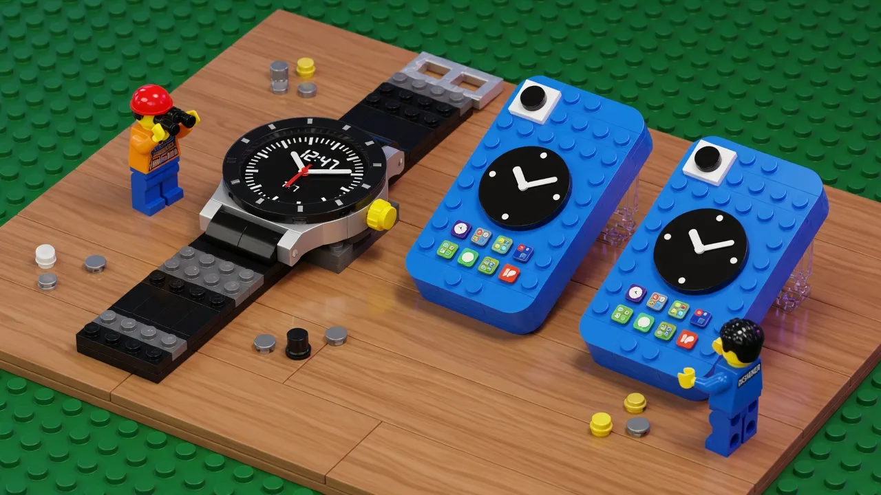 Apple Watch Series 12 Features Compact Displays Paired with Larger Cases