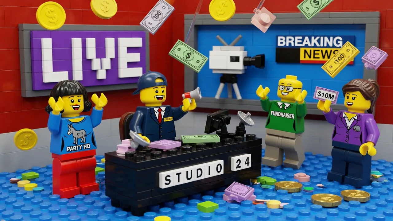 Justices rule that political parties qualify for reduced television advertising rates