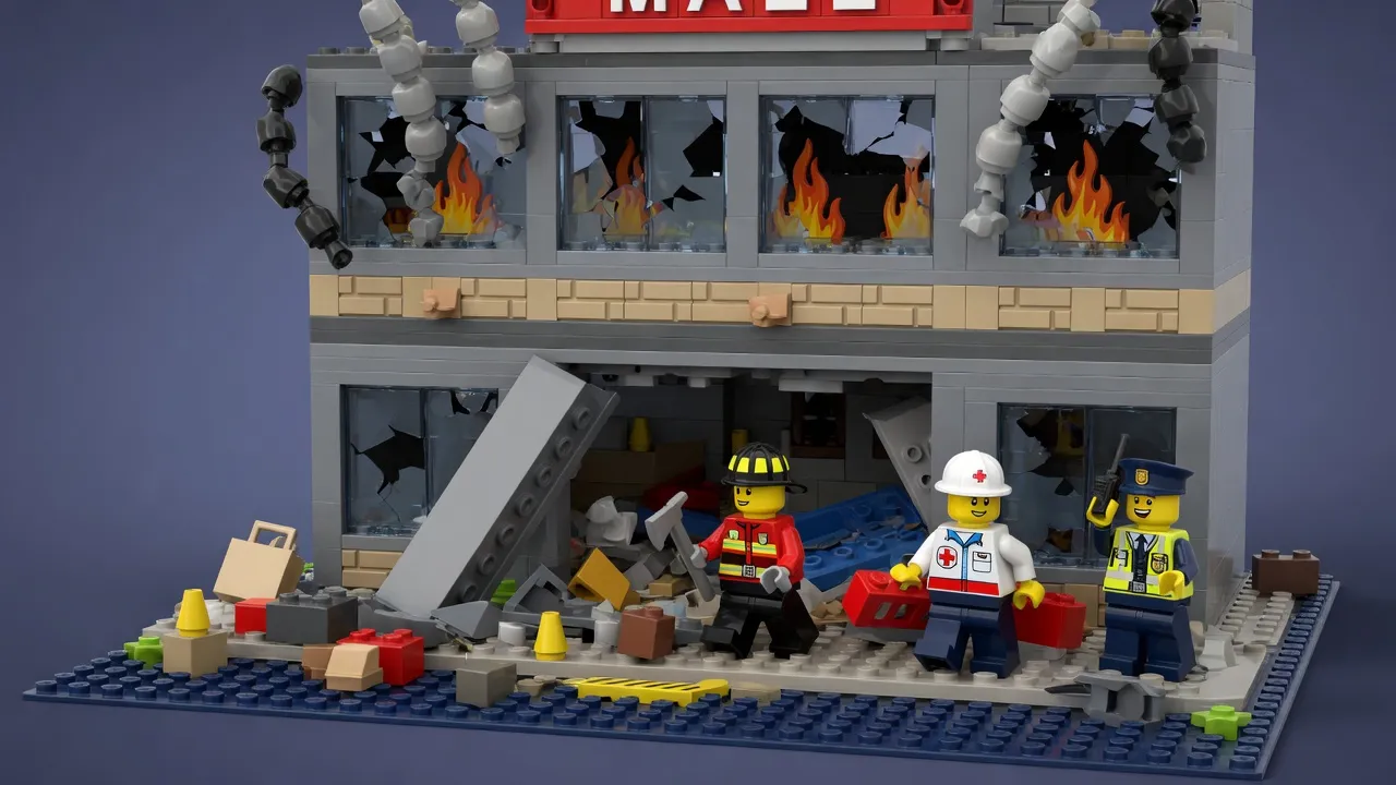 Explosion hits Japanese shopping mall following recent earthquake
