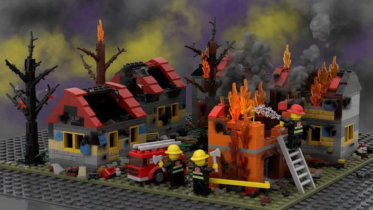 Massive wildfires devastate US city despite residents' fire experience