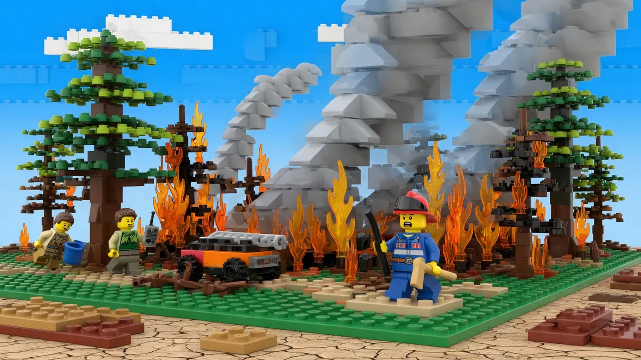 France and Spain face extreme heat while wildfires turn landscapes into warzones
