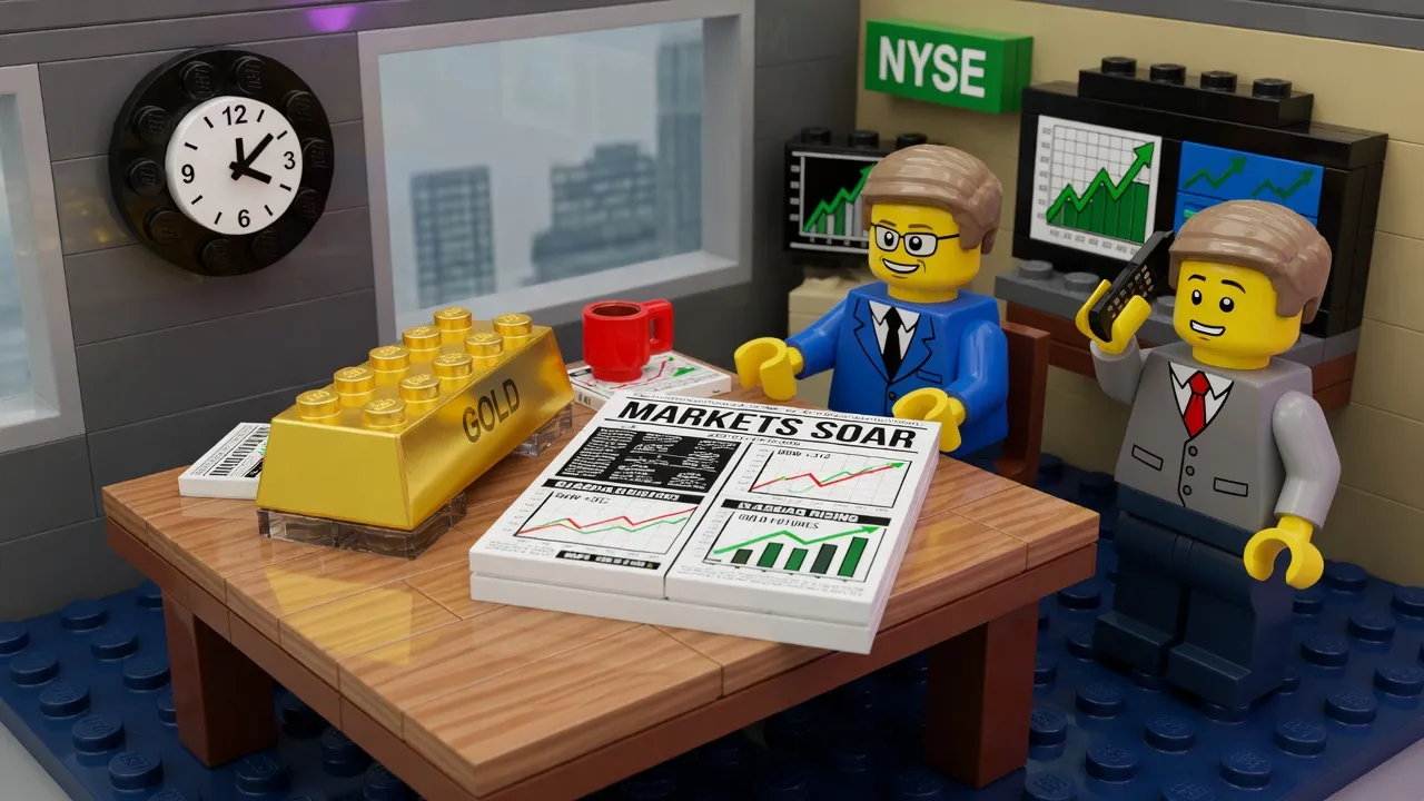 Gold prices surge to highest weekly gains in months while US employment figures draw attention.