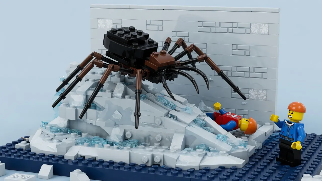 Glacial Spiders Outpace Mars Colonization