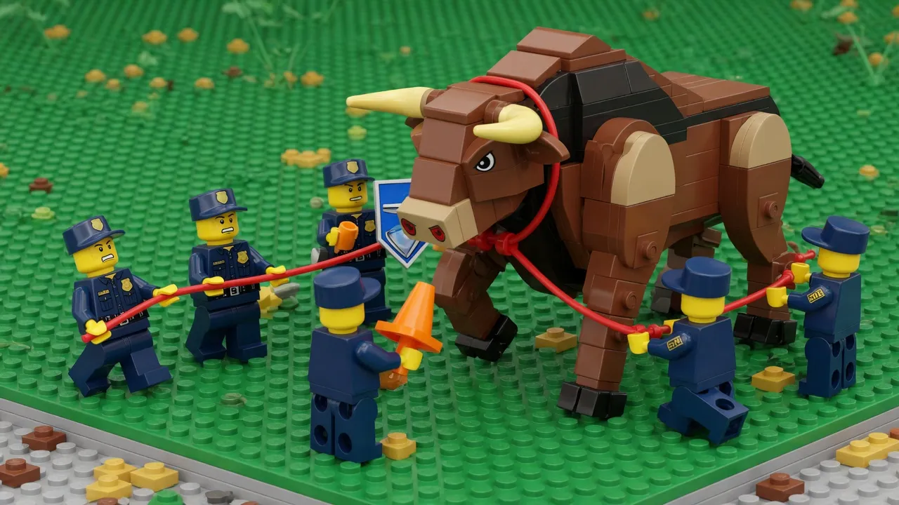 Runaway bull weighing over a ton triggers coordinated capture effort in Alabama