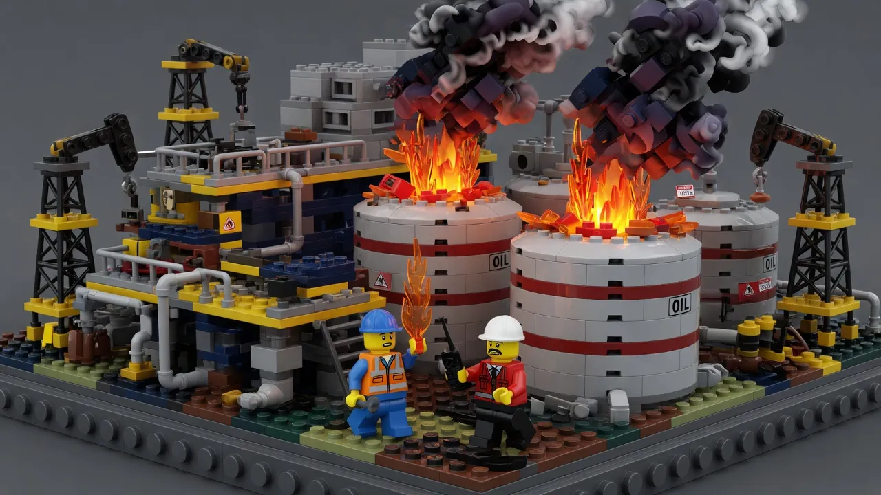 Strike on Russian oil facility in southern region kills 13, authorities report