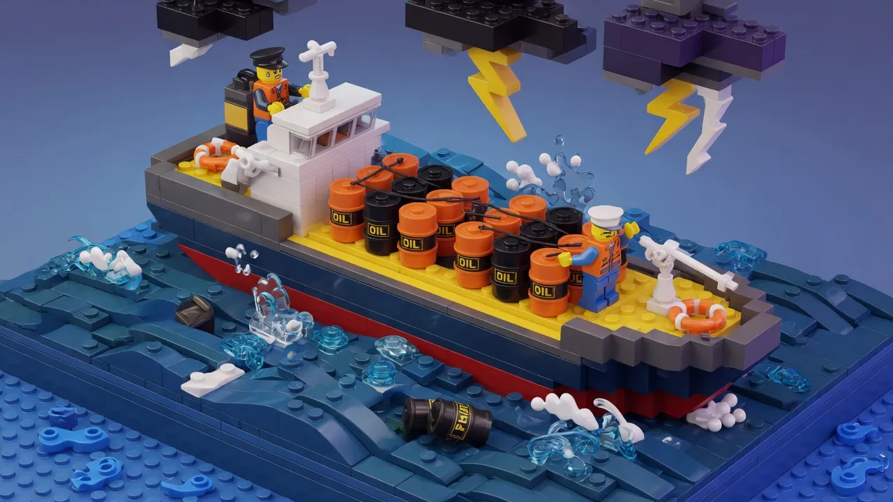 Crude oil prices surge amid Iranian naval activity in strategic waterway