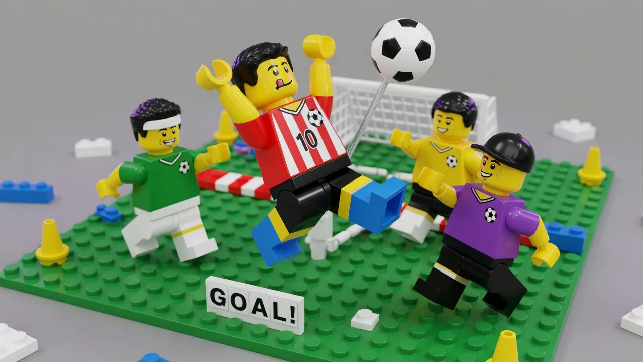 Forward nets two goals in rapid succession to secure match victory