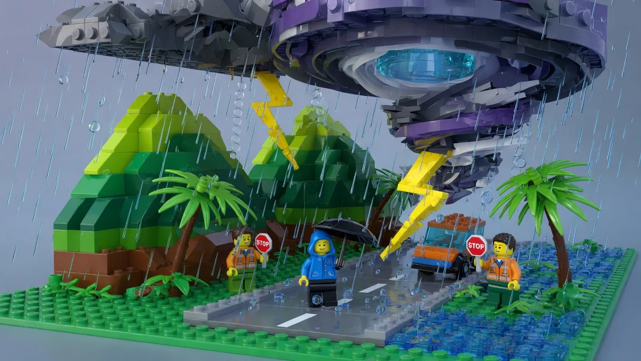 Hurricane Lala bypasses Hawaii's Big Island while bringing intense rain and wind to the area.