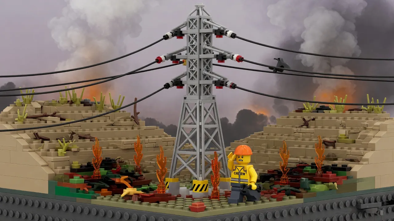 Idle utility tower sparks deadly Eaton fire in Los Angeles