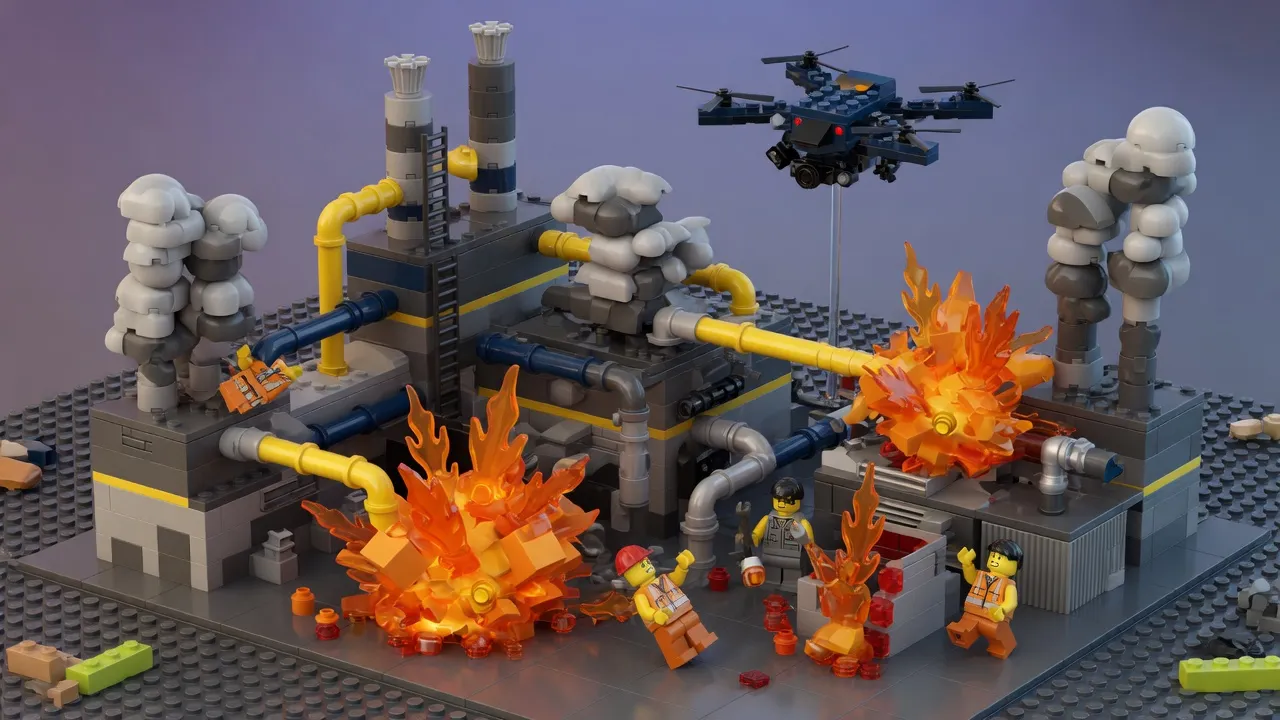 Russian petrochemical facility halts operations after drone strike in Siberia