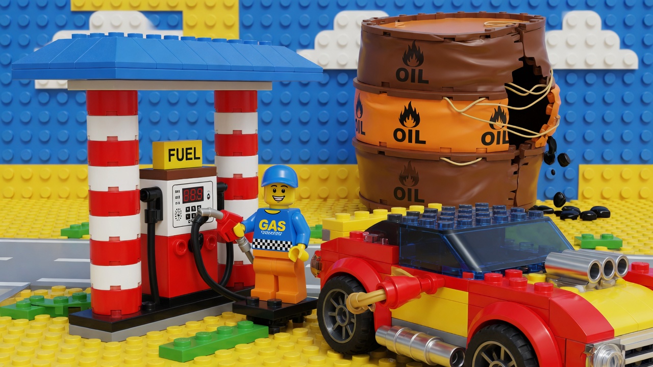Worldwide crude consumption is easing even as American motorists fill their tanks more often