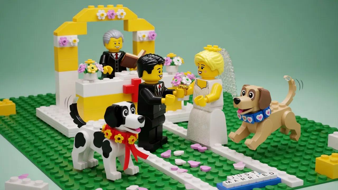 A sibling's special honor: music artist officiates brother's wedding with family dogs in the ceremony