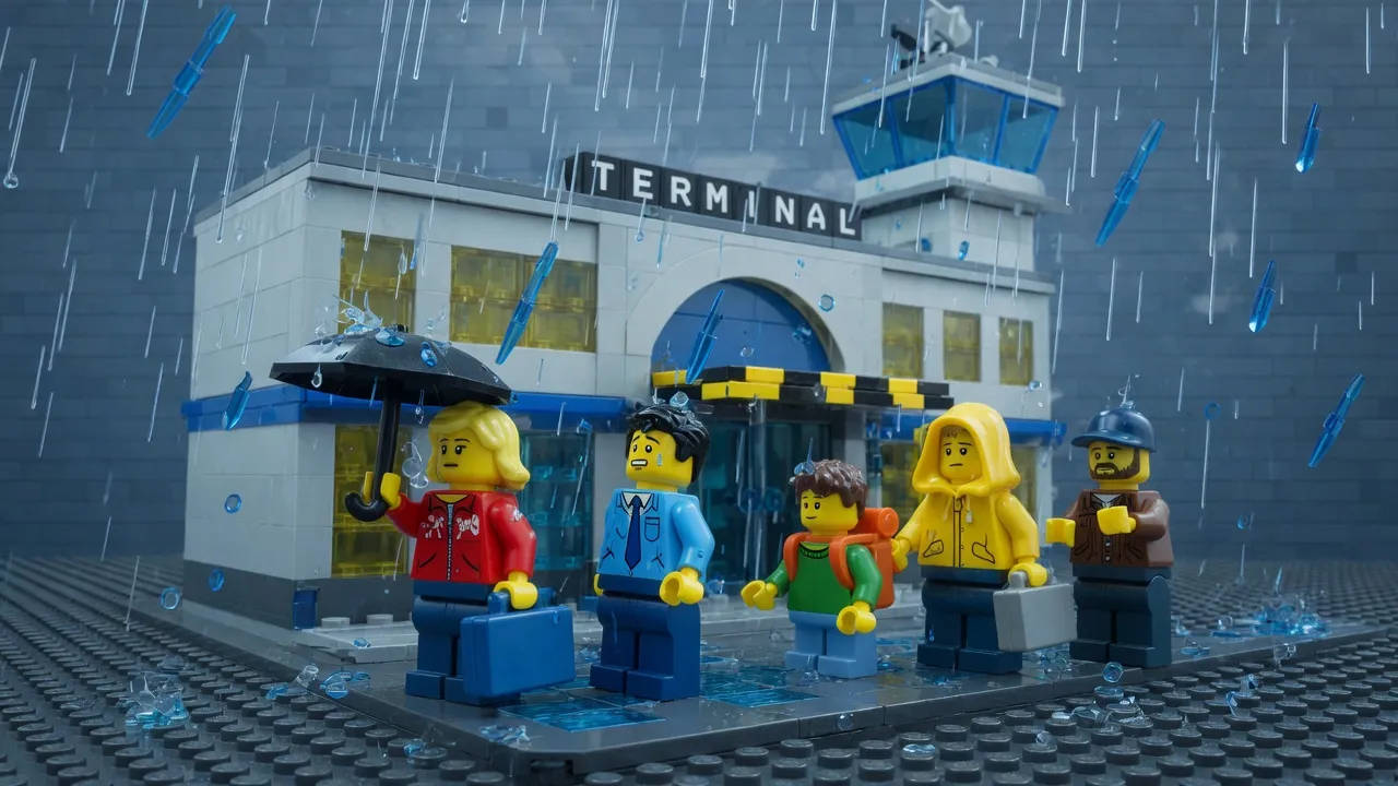 Severe rainfall in Japan causes fatalities and leaves thousands stranded at an airport.