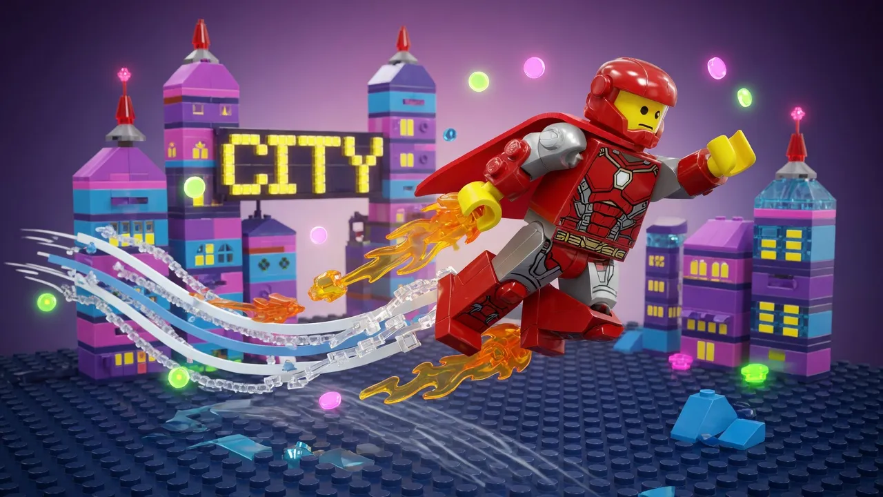 Surprise reveal of upcoming superhero video game through leaked promotional images