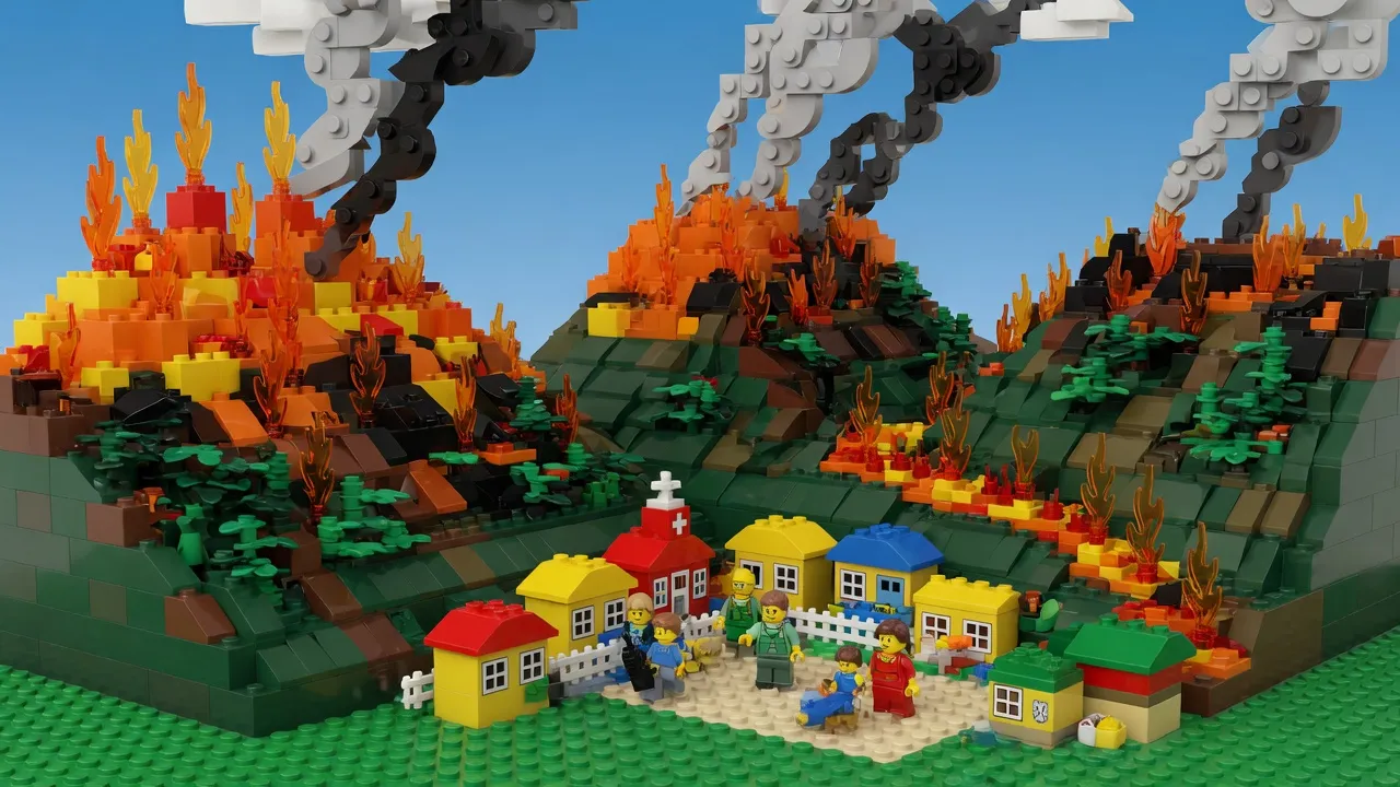 Massive wildfires force evacuations across western North America