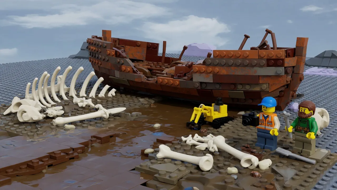 Drying Danube River Reveals Hidden WWII Shipwrecks and Ancient Mammoth Remains