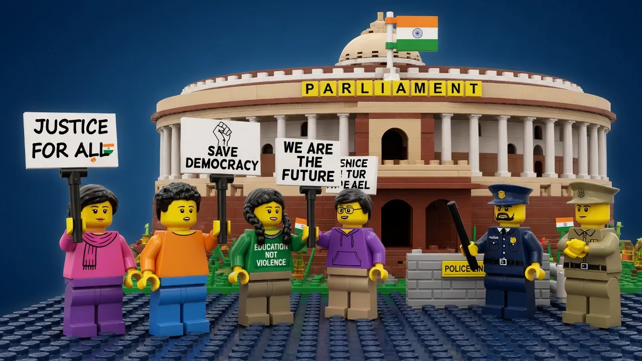 India's youth-led protests force minister out; question remains on calming student unrest.