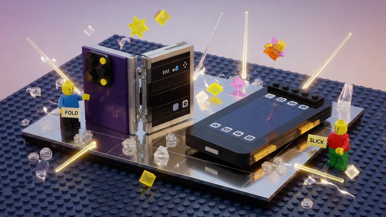 Foldable phones and flagship devices compete for luxury smartphone dominance