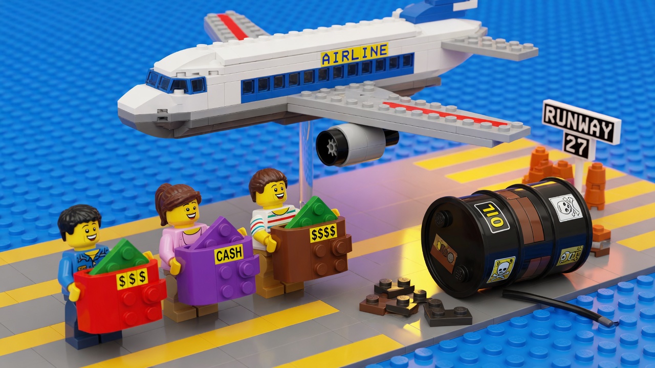 Major U.S. carrier says elevated ticket prices will likely hold even as fuel costs fall
