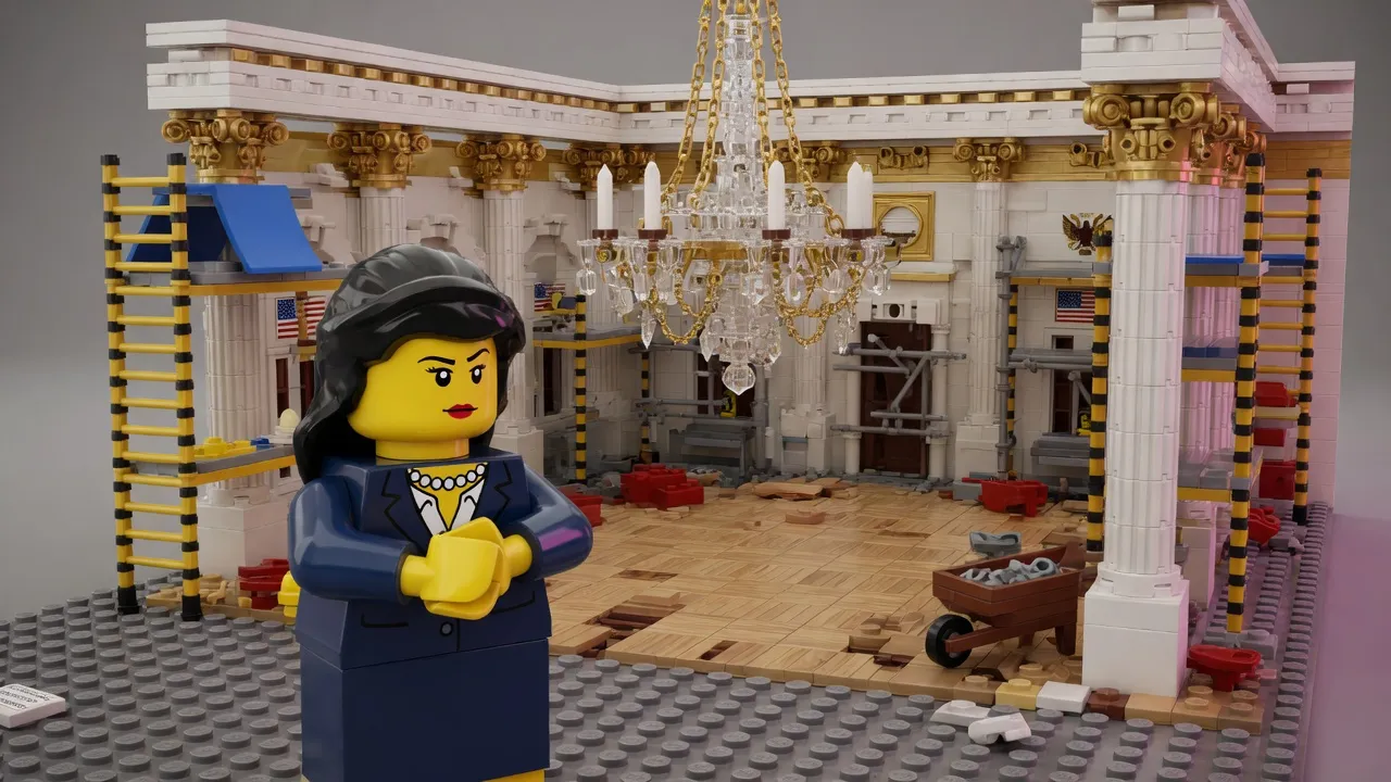 I Did Not Approve This Ballroom And I Will Be Speaking To Whoever Is In Charge Of Load-Bearing Walls
