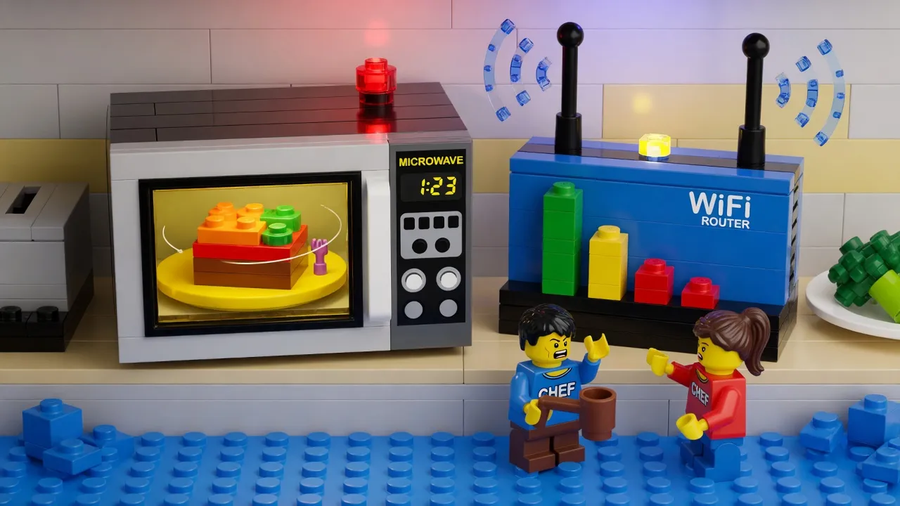 The Microwave Interference Paradox