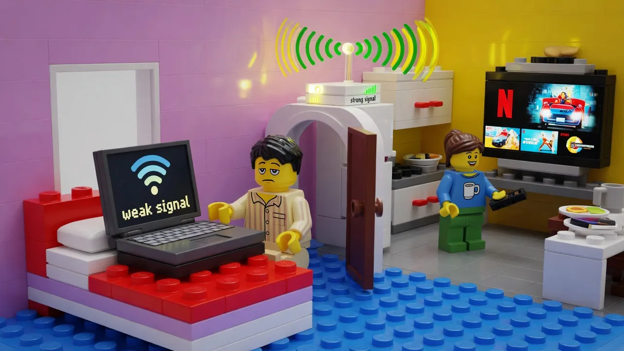 On the Matter of the Bedroom That Will Not Believe in Wifi